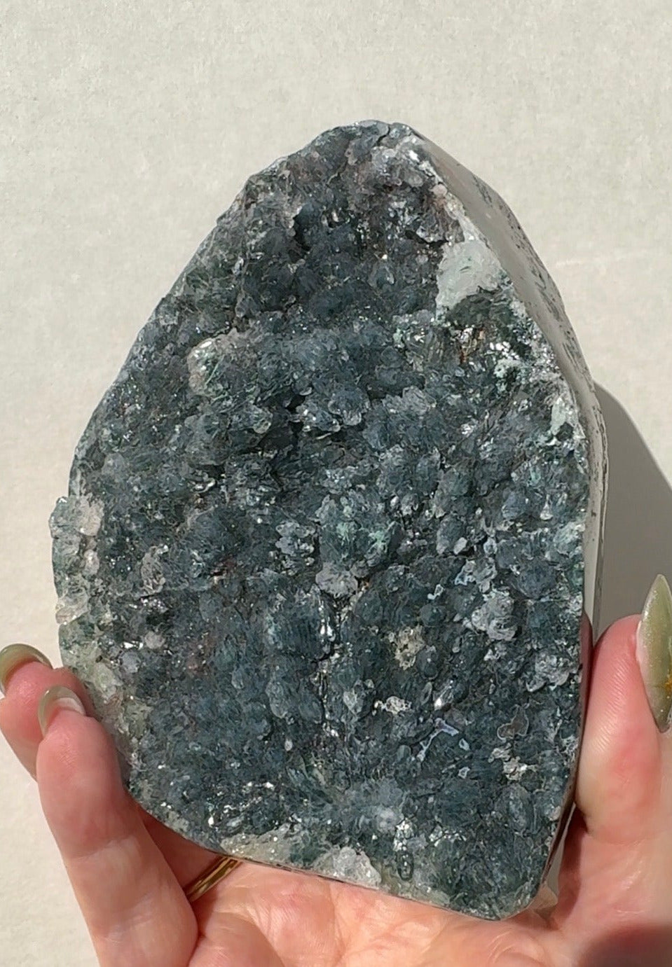 Green Prasiolite Freeform