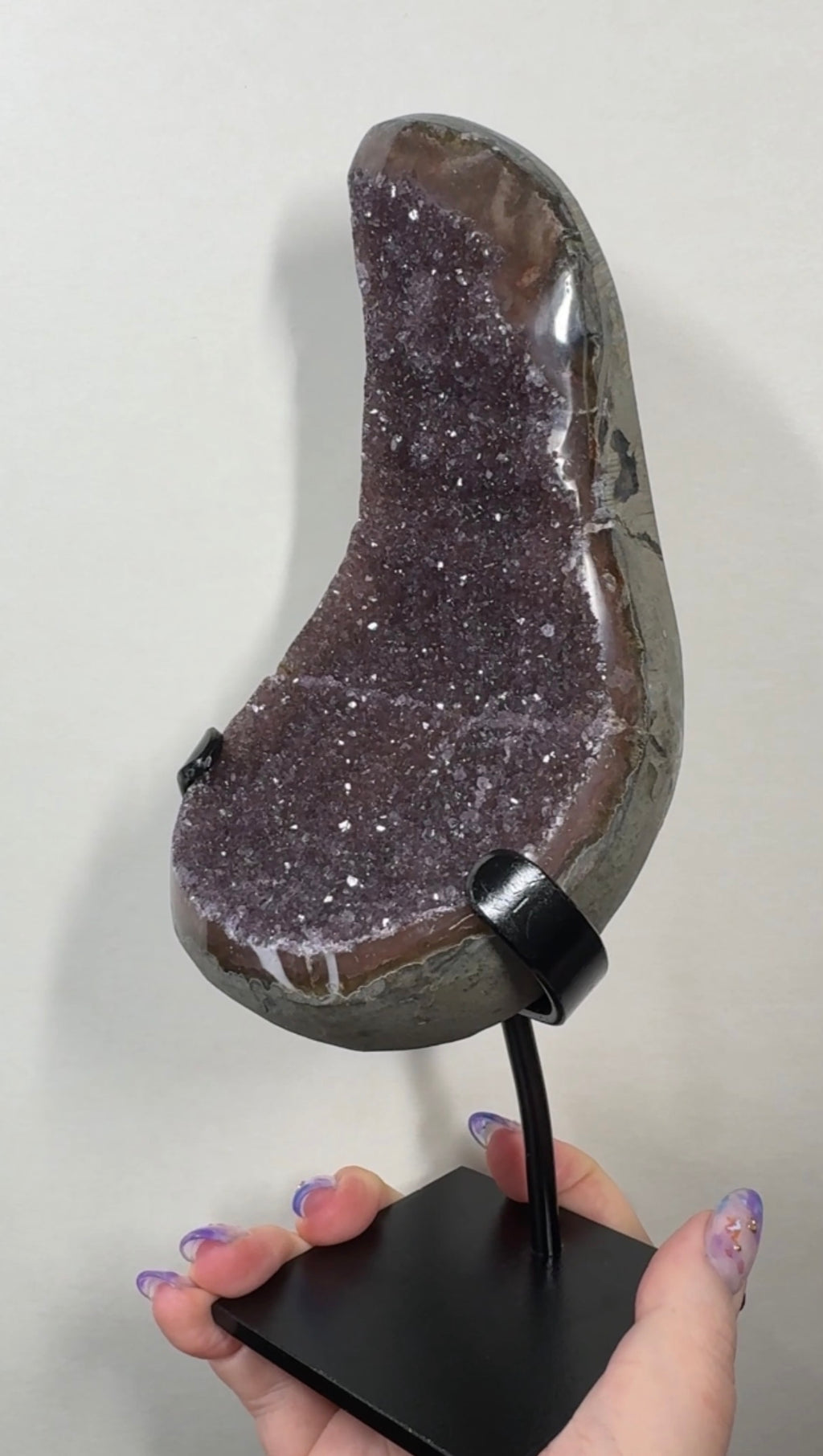 Maroon Rainbow Amethyst | URS1