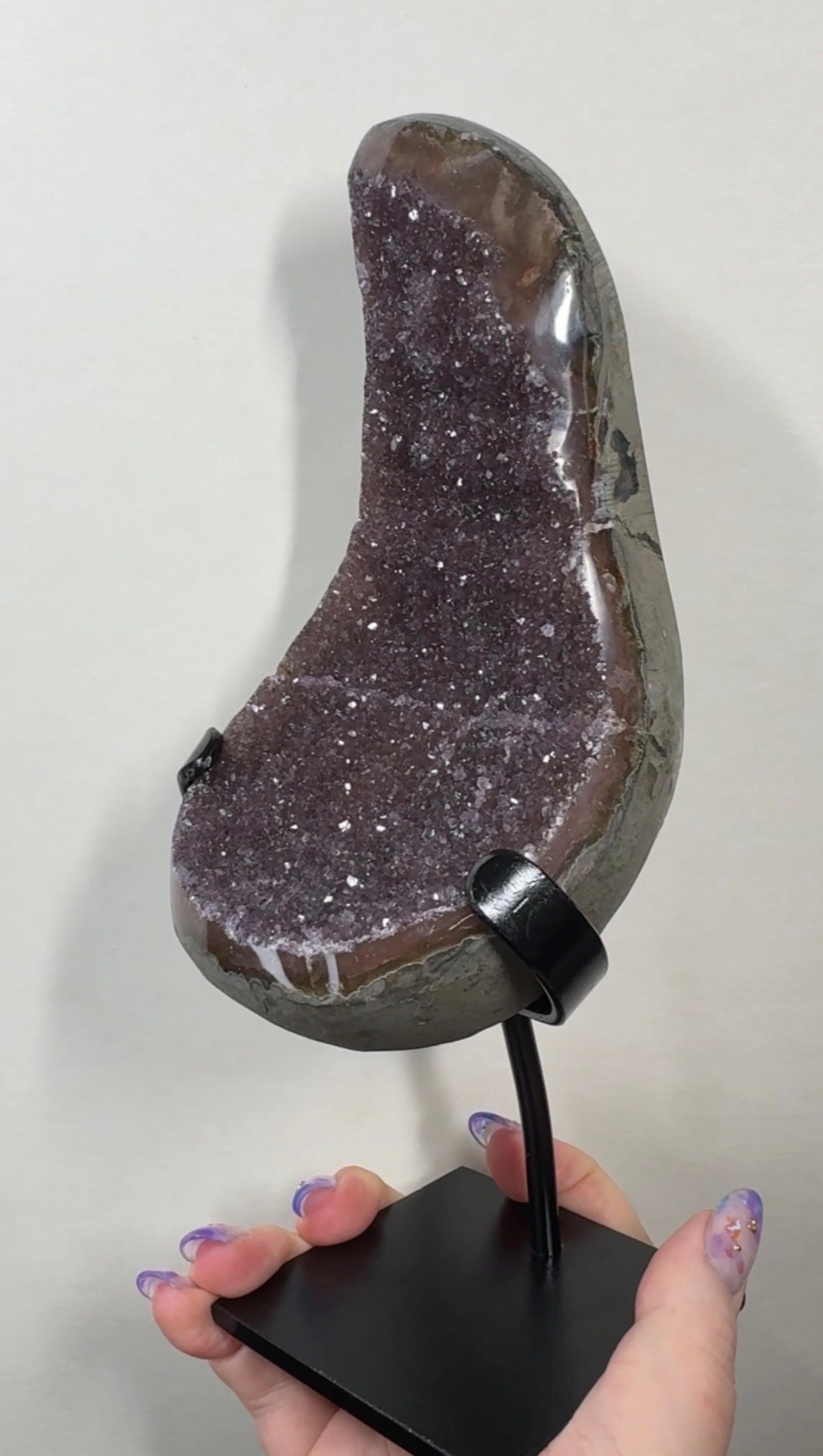 Maroon Rainbow Amethyst | URS1