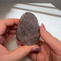 Druzy Uruguay Rainbow Amethyst Cutbase