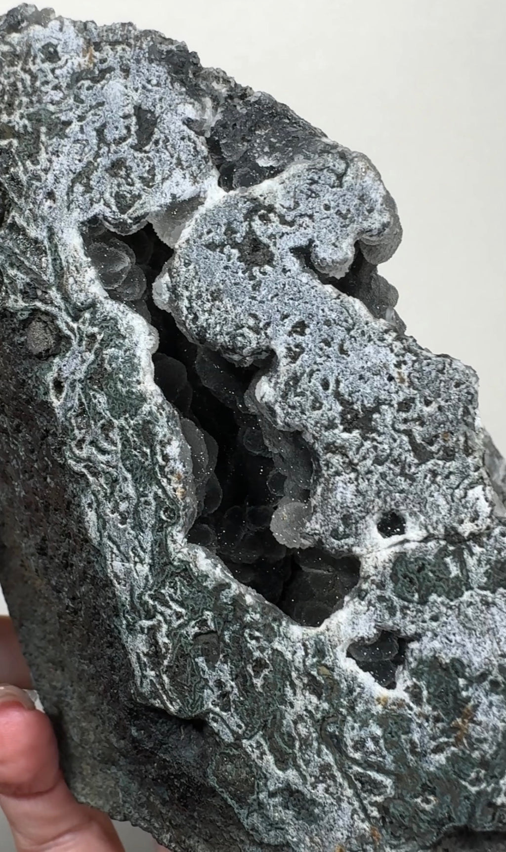 Black Chalcedony Bowl