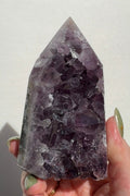 High Quality Purple Amethyst Tower