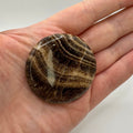 Chocolate Calcite Round