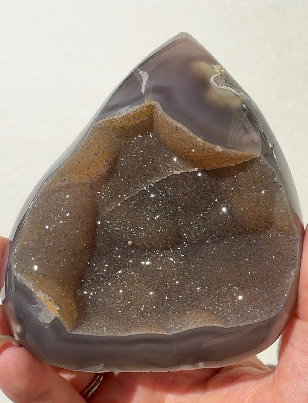 Druzy Agate Freeform