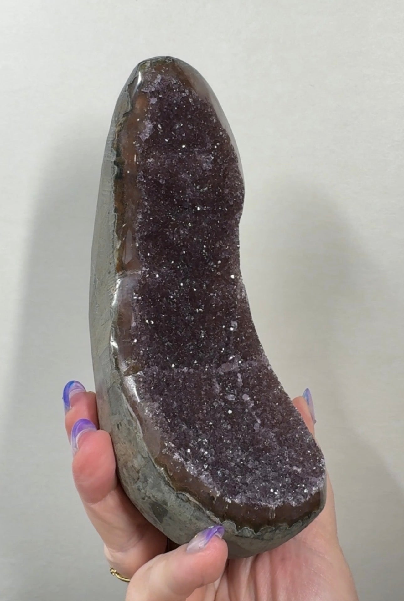Maroon Rainbow Amethyst | URS1