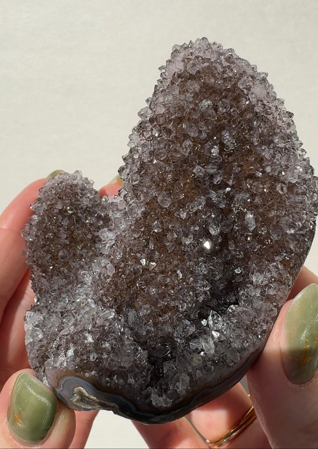 Druzy Uruguay Rainbow Amethyst Freeform