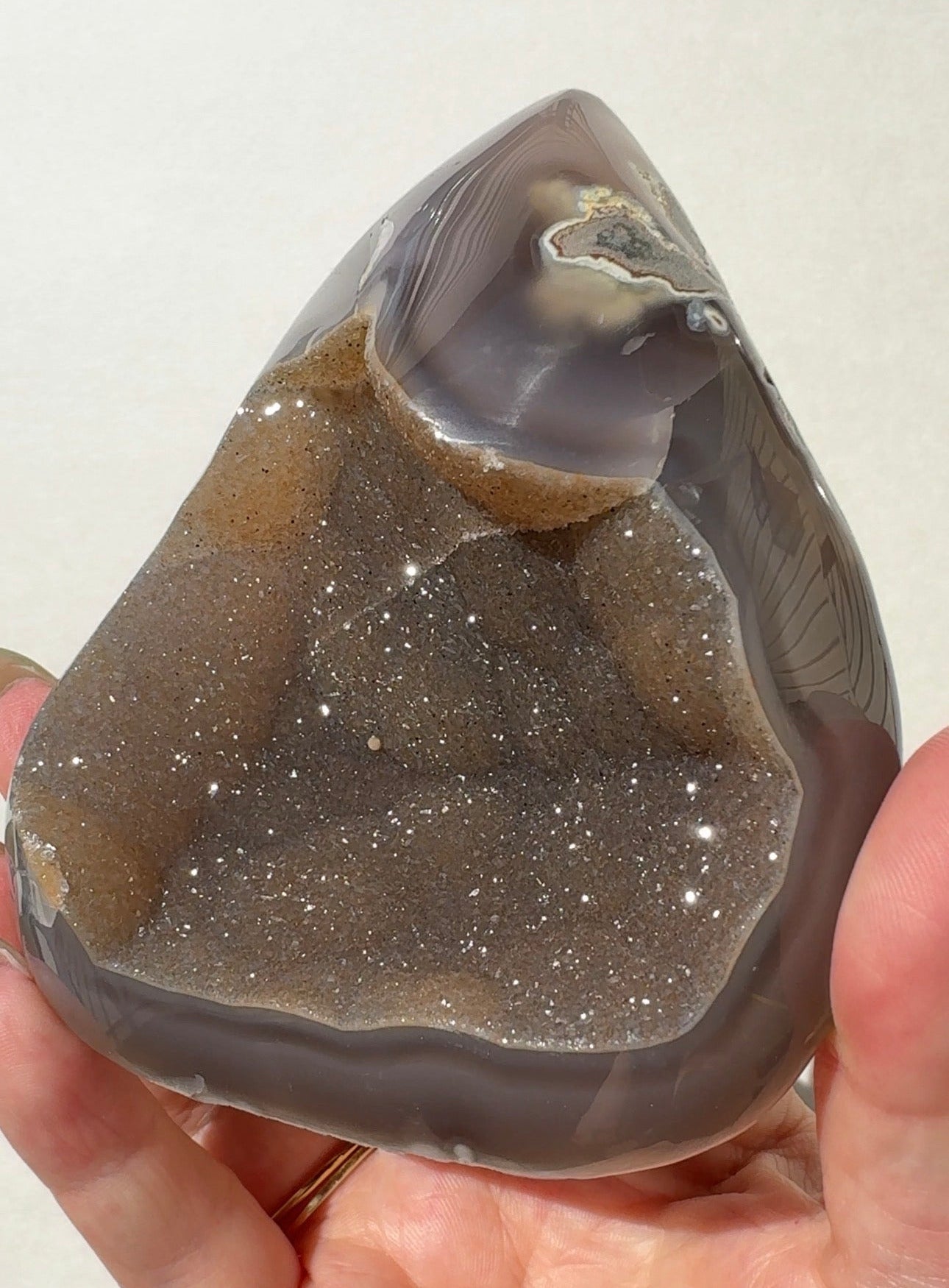 Druzy Agate Freeform