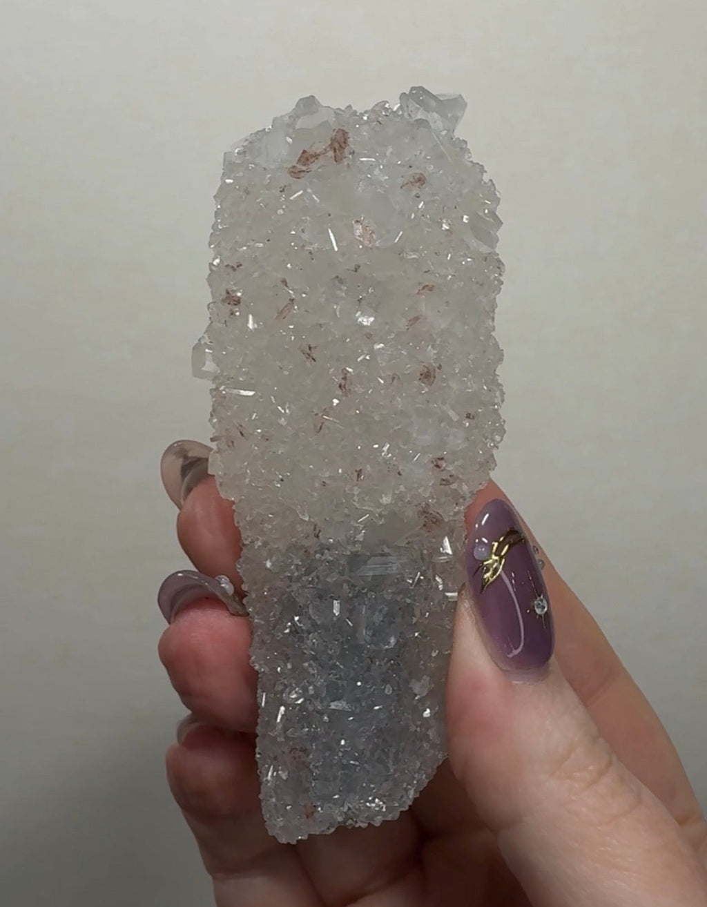 Diamond Apophyllite on Chalcedony | DA12