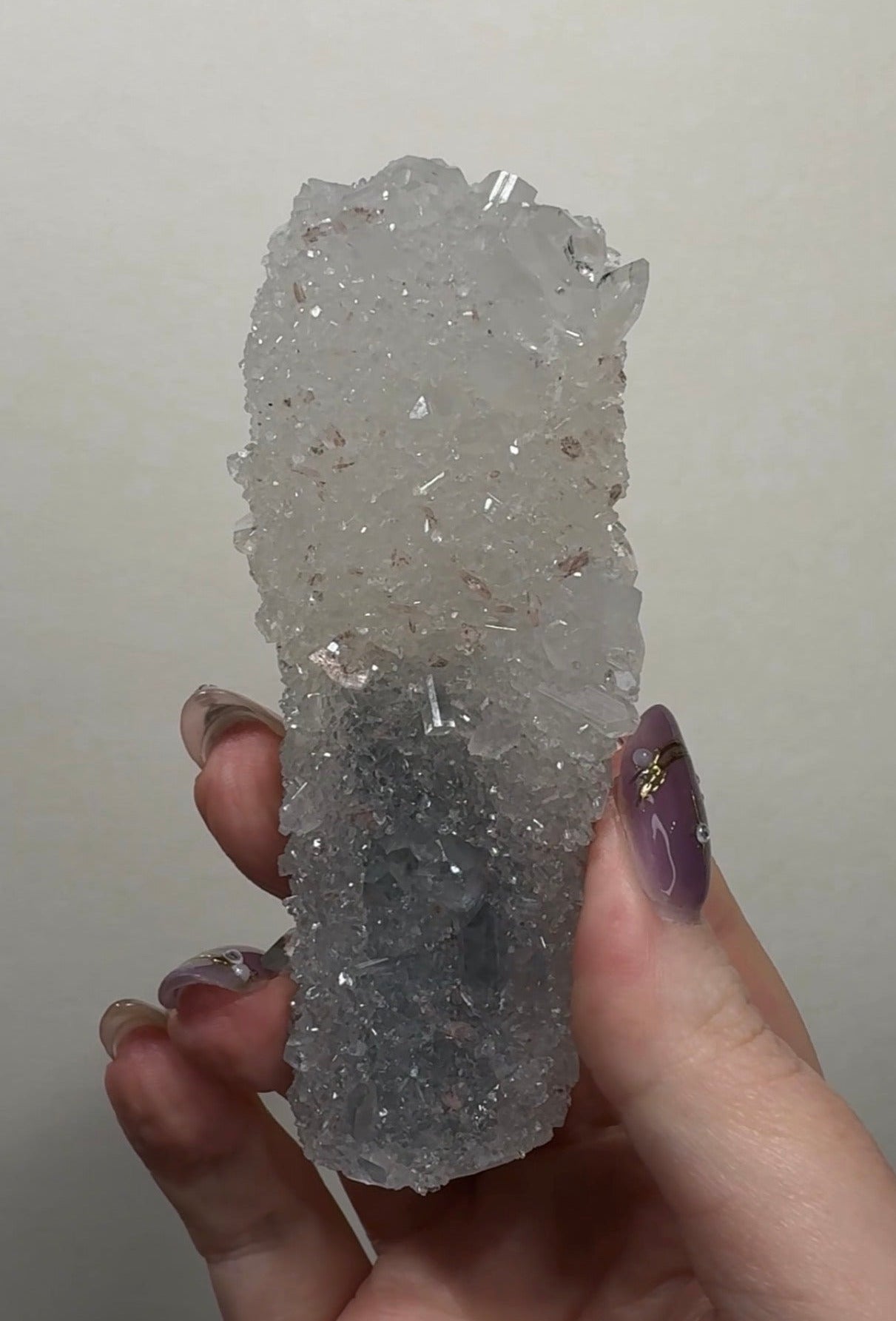 Diamond Apophyllite on Chalcedony | DA10