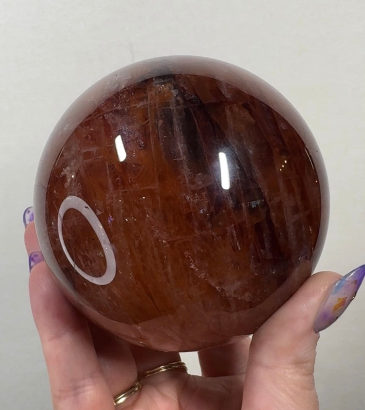 Misfit Fire Quartz Sphere | FQ1