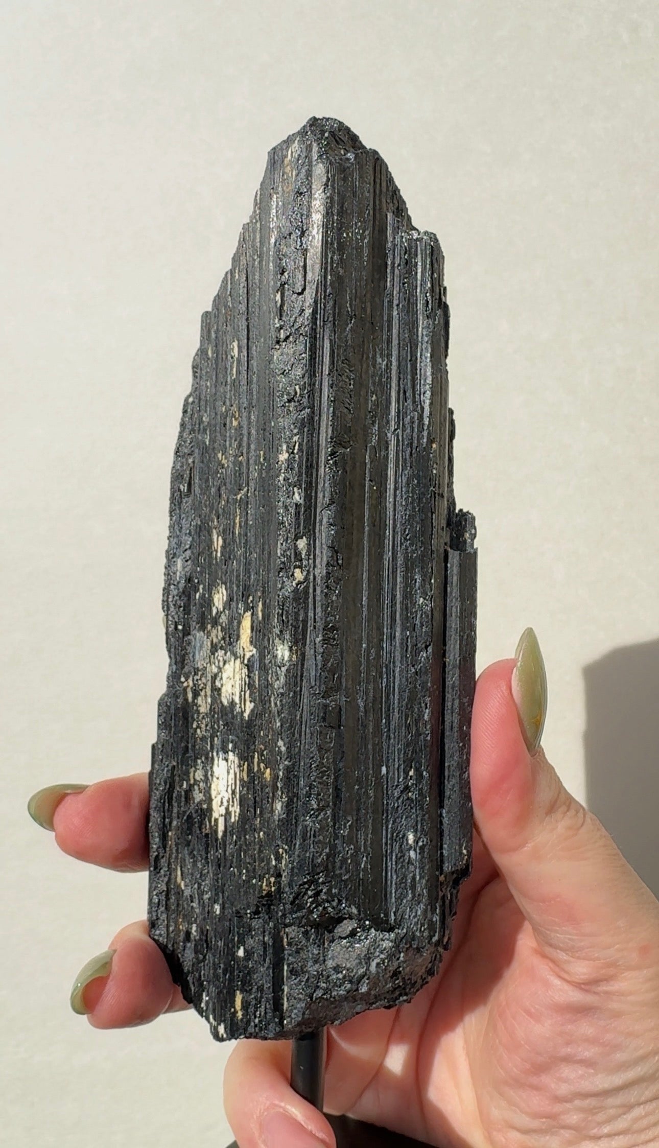 Tourmaline on stand