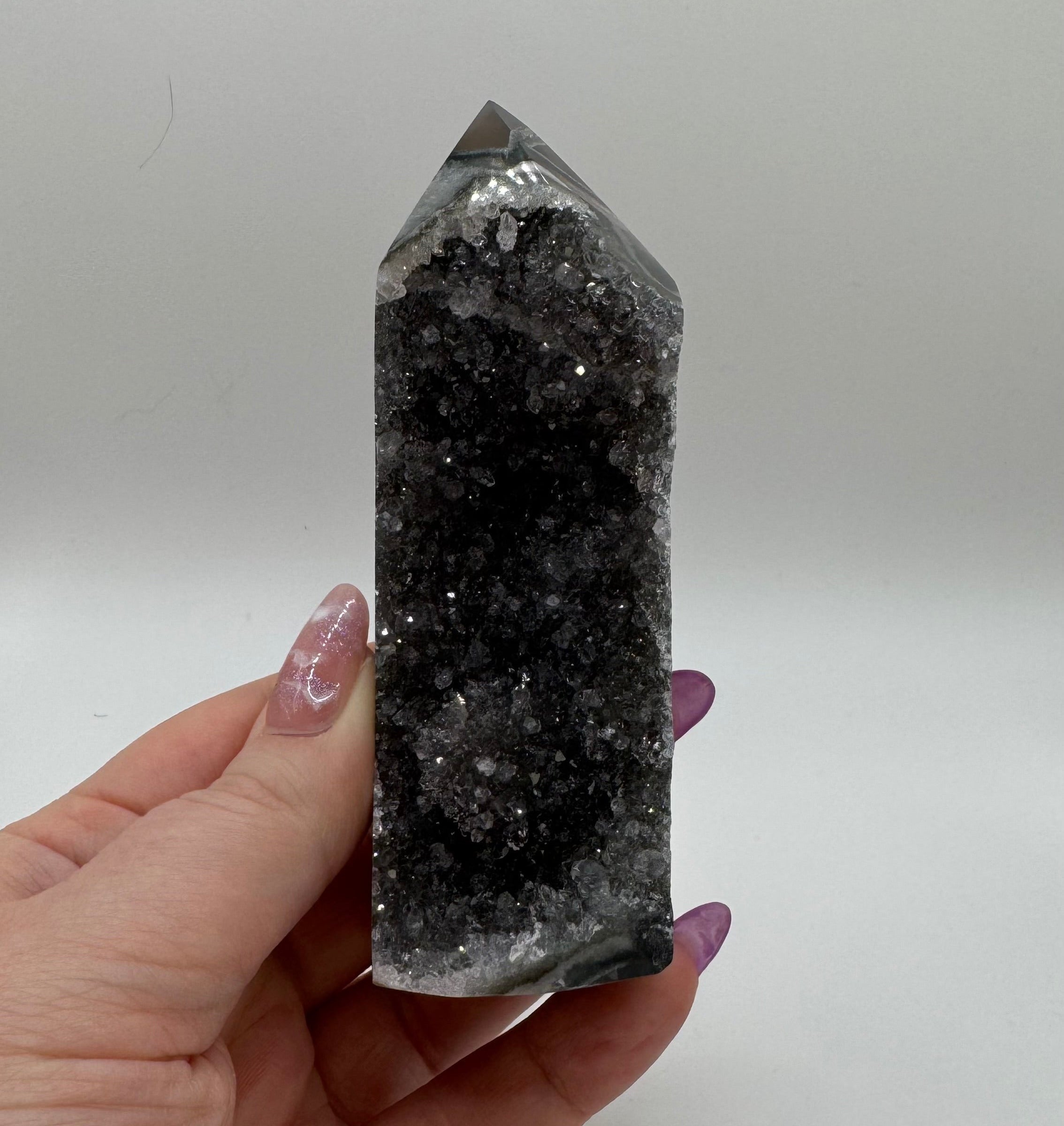 Misfit Druzy Agate Towers