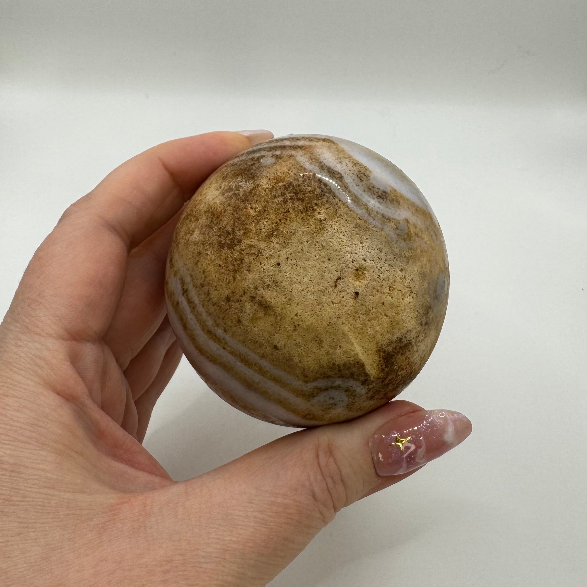 Misfit Druzy Pink Amethyst Sphere