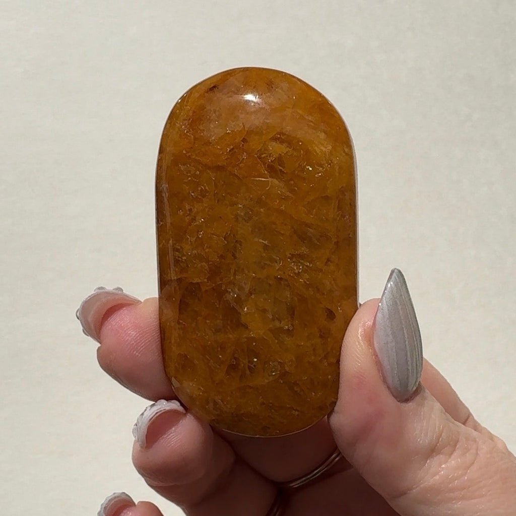 Golden Healer Palmstone | H
