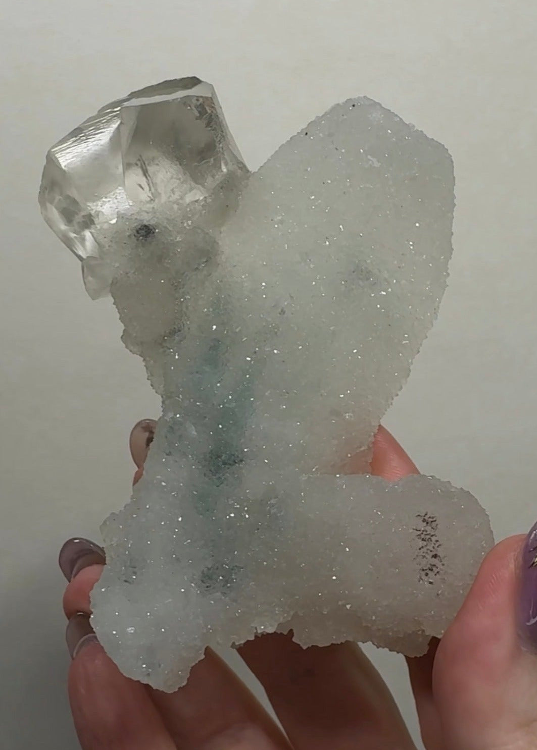 Diamond Apophyllite on Chalcedony | DA20