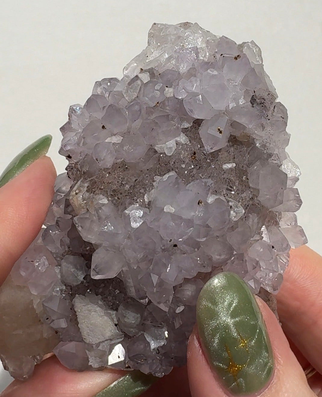 Uruguay Sugar Amethyst Freeform with Calcite