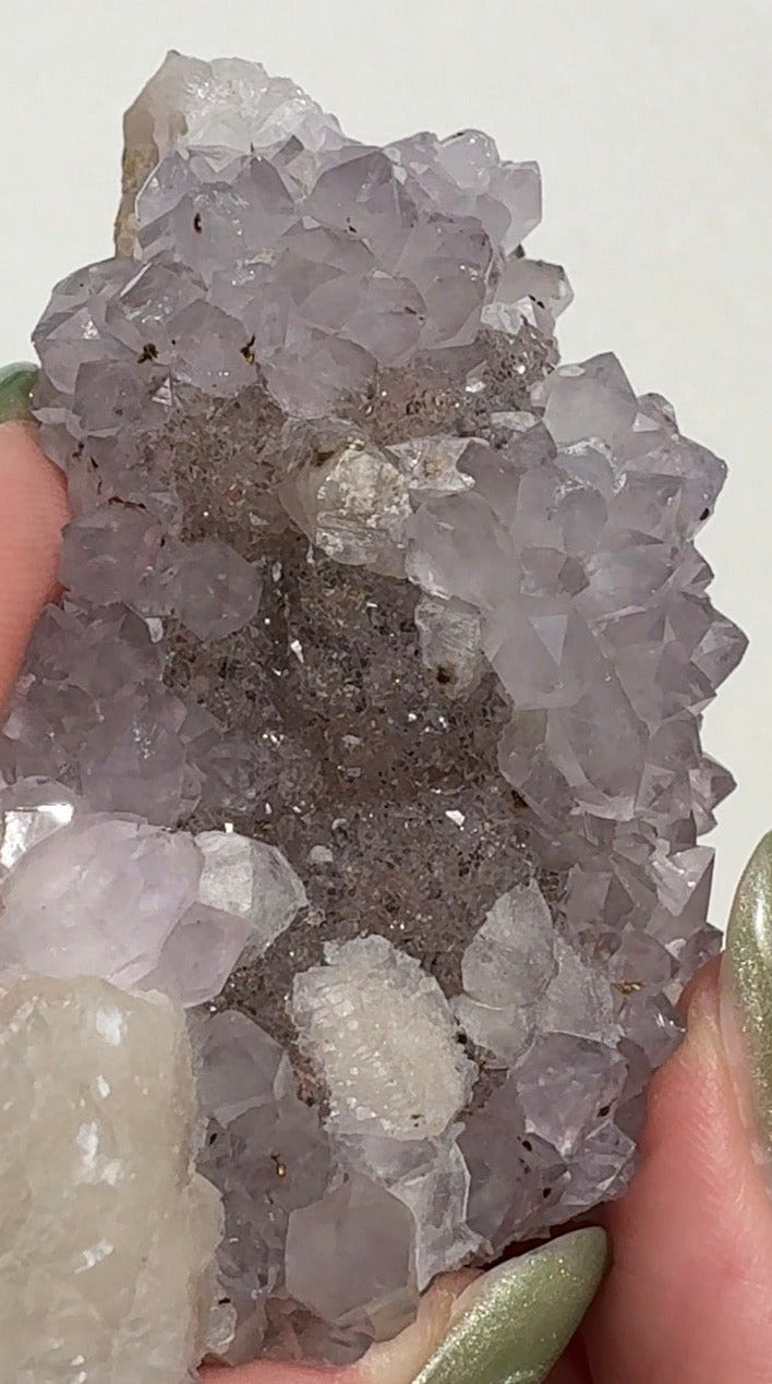Uruguay Sugar Amethyst Freeform with Calcite