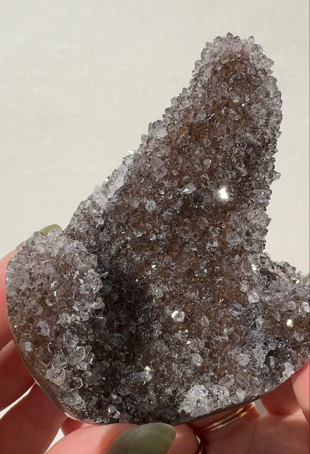 Druzy Uruguay Rainbow Amethyst Freeform