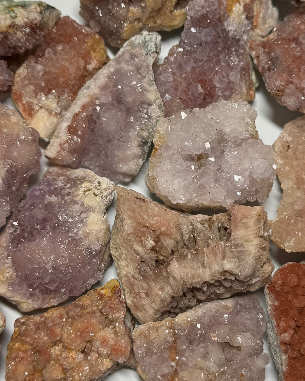 Pink Amethyst Geode