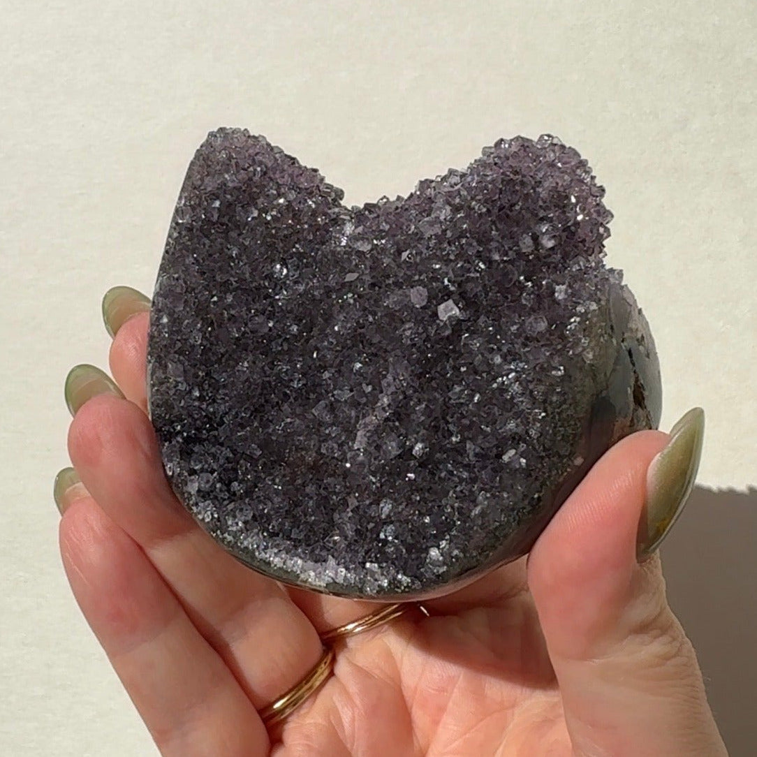 Druzy Uruguay Amethyst Freeform