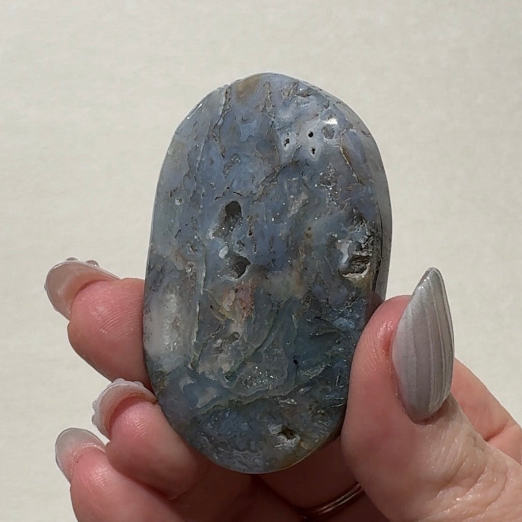 Moss Agate Palmstone | A