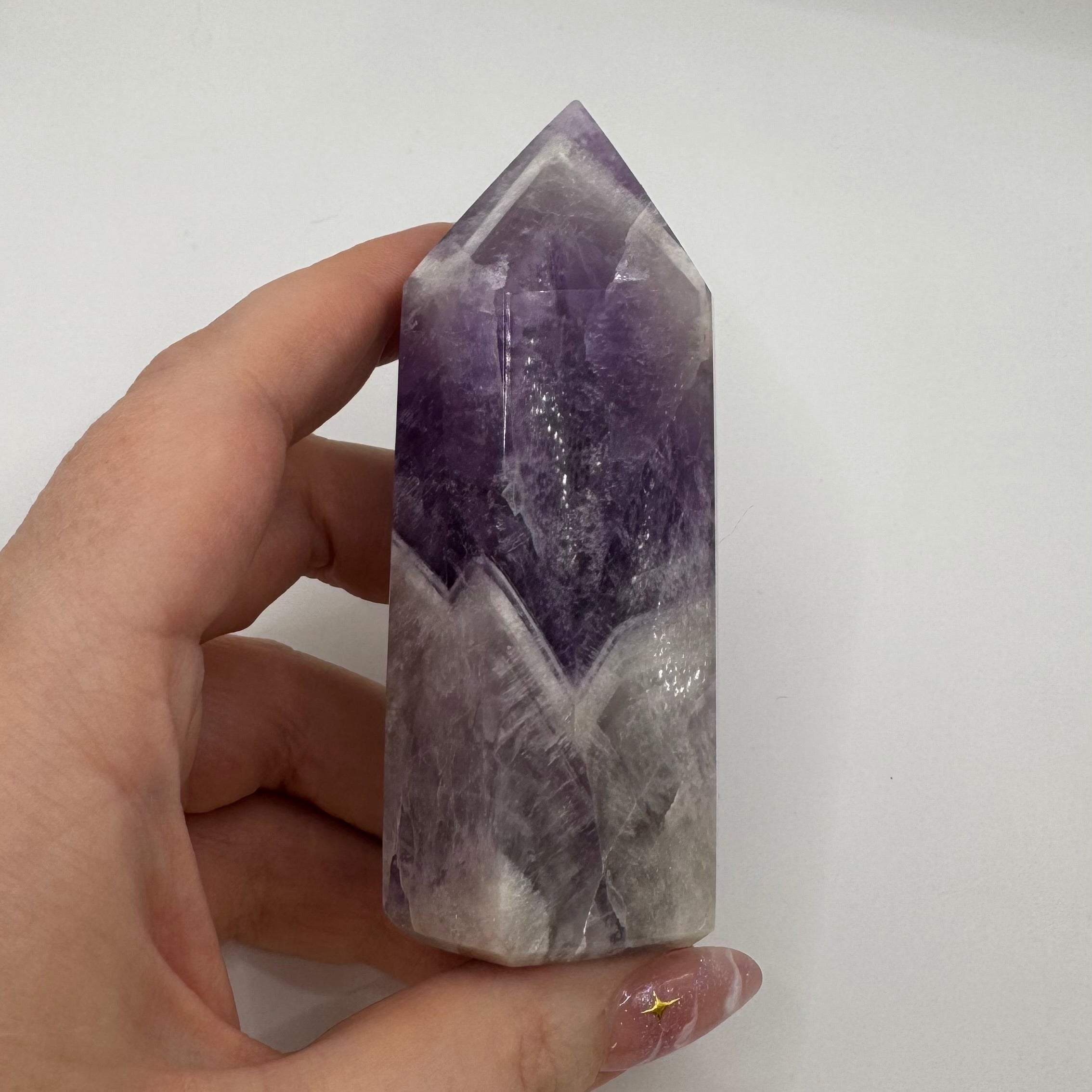 Chevron Amethyst Tower