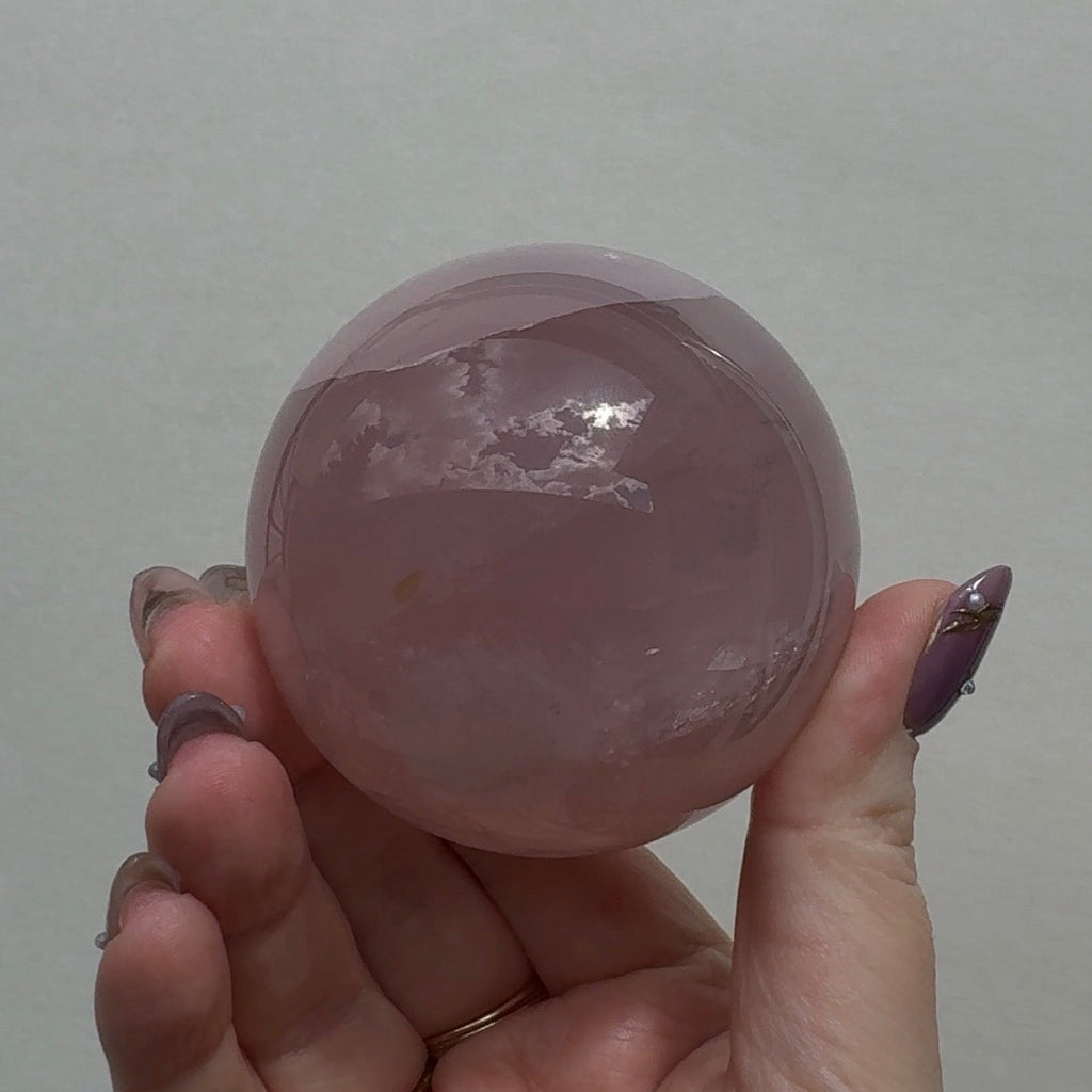 Rose Quartz Sphere | RQ4