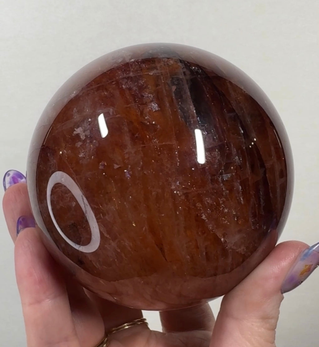 Misfit Fire Quartz Sphere | FQ1