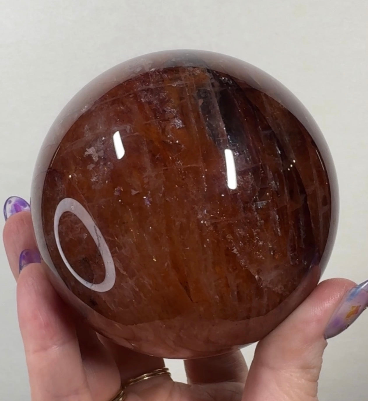 Misfit Fire Quartz Sphere | FQ1