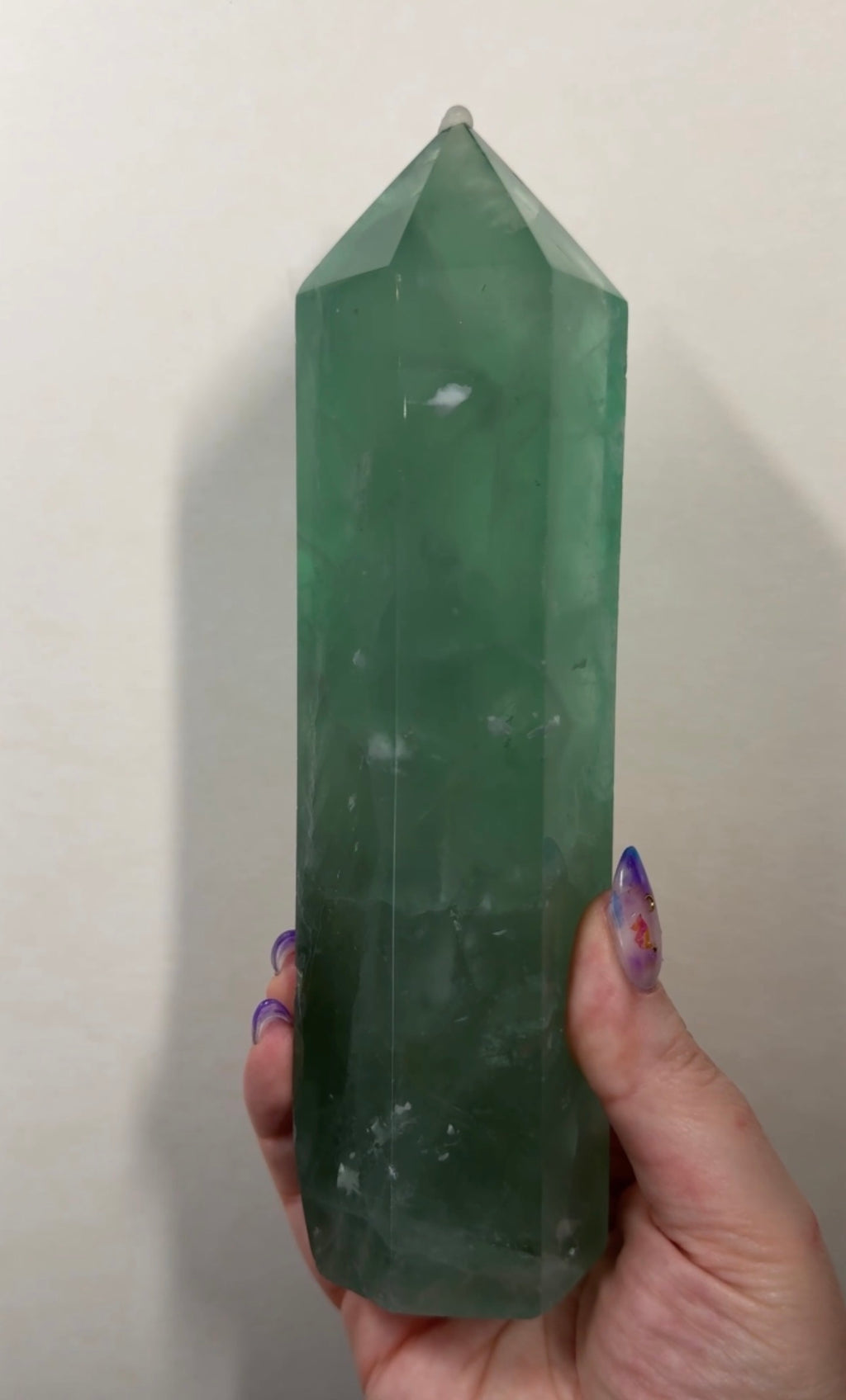 Green Fluorite Tower