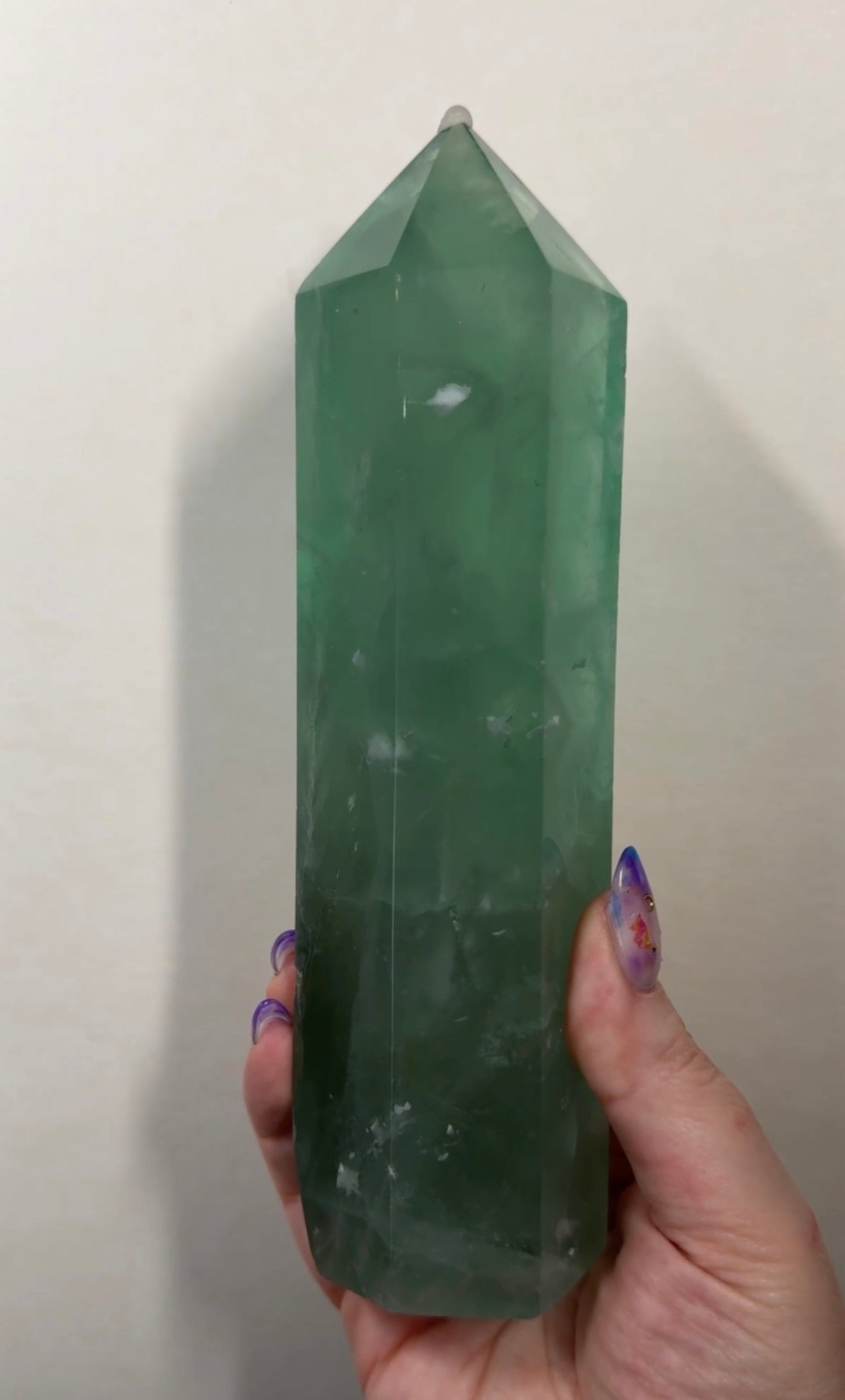 Green Fluorite Tower
