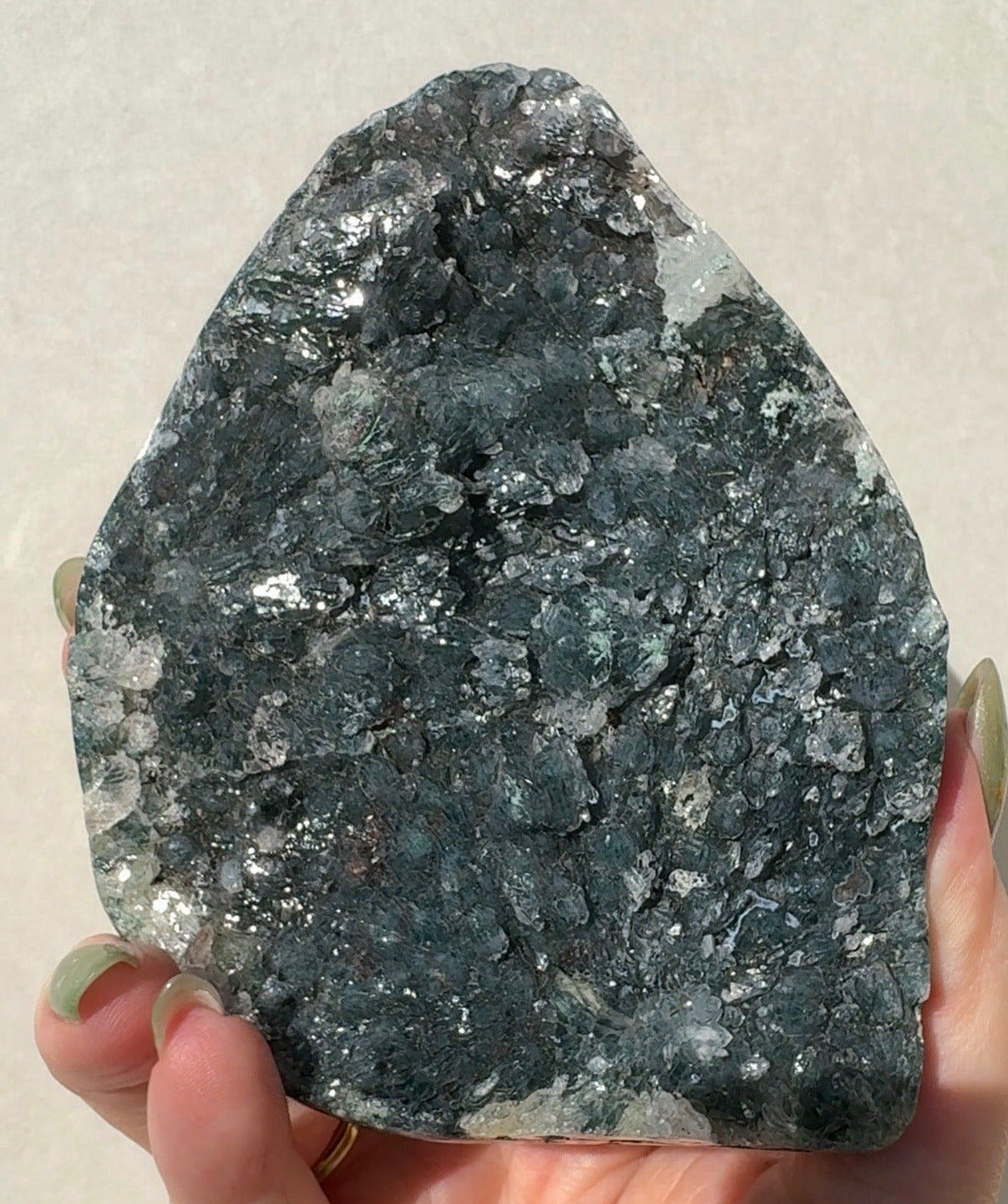 Green Prasiolite Freeform