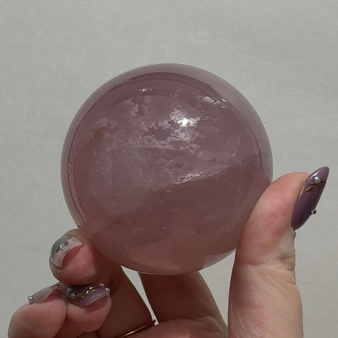 Rose Quartz Sphere | RQ4