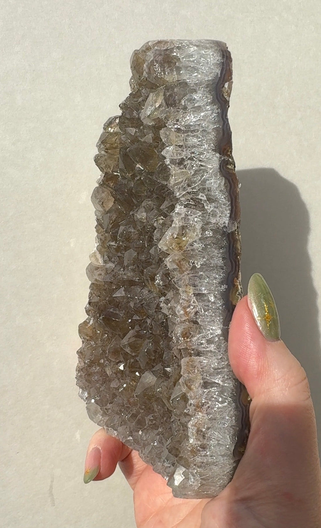 Green Prasiolite Freeform