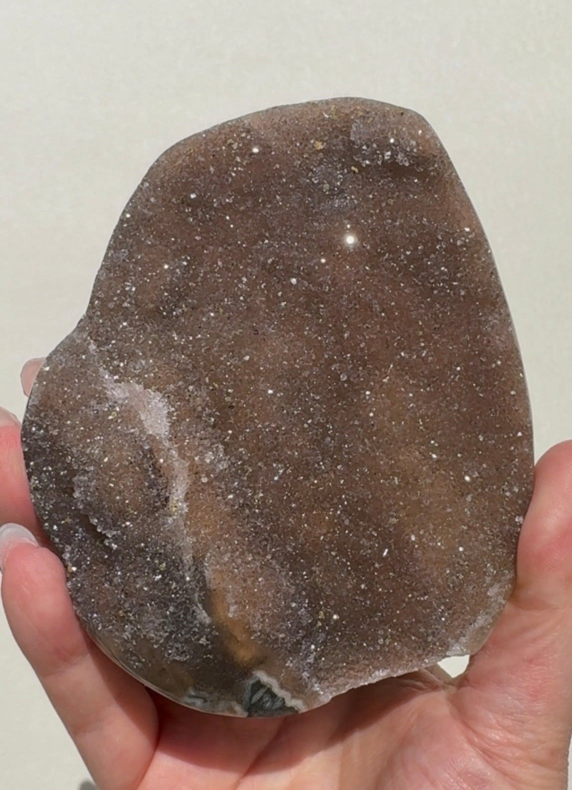 Uruguay Rainbow Amethyst Cutbase