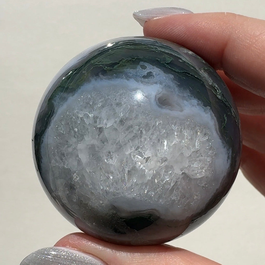 Moss Agate Sphere | B