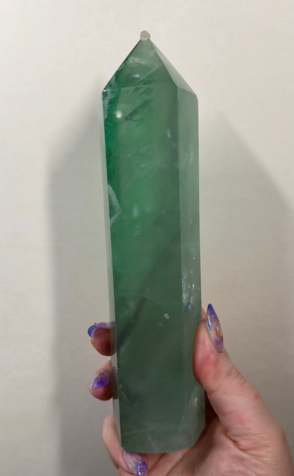 Green Fluorite Tower