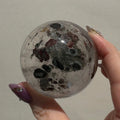 Lodolite Quartz Sphere | A