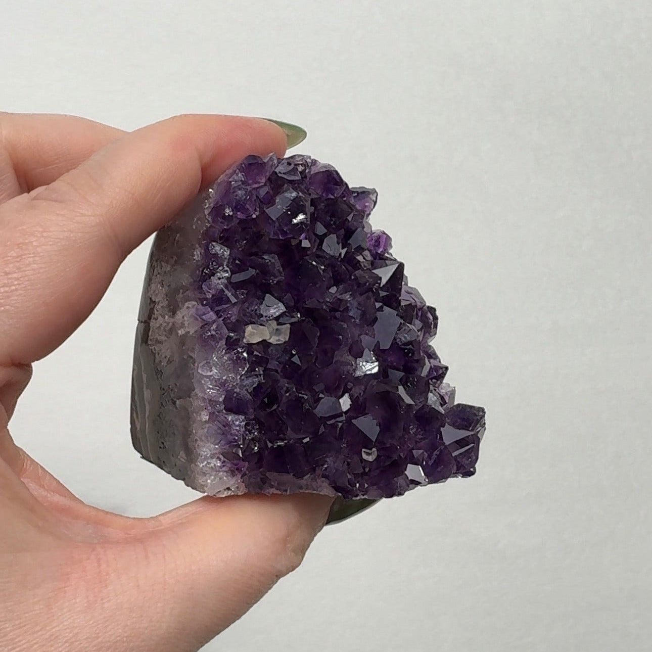 Uruguay Purple Amethyst Cutbase