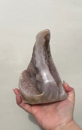 XL Druzy Pink Amethyst Freeform