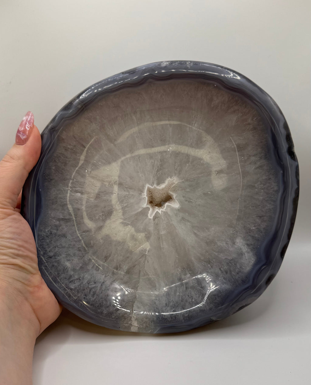 Druzy Agate Bowl