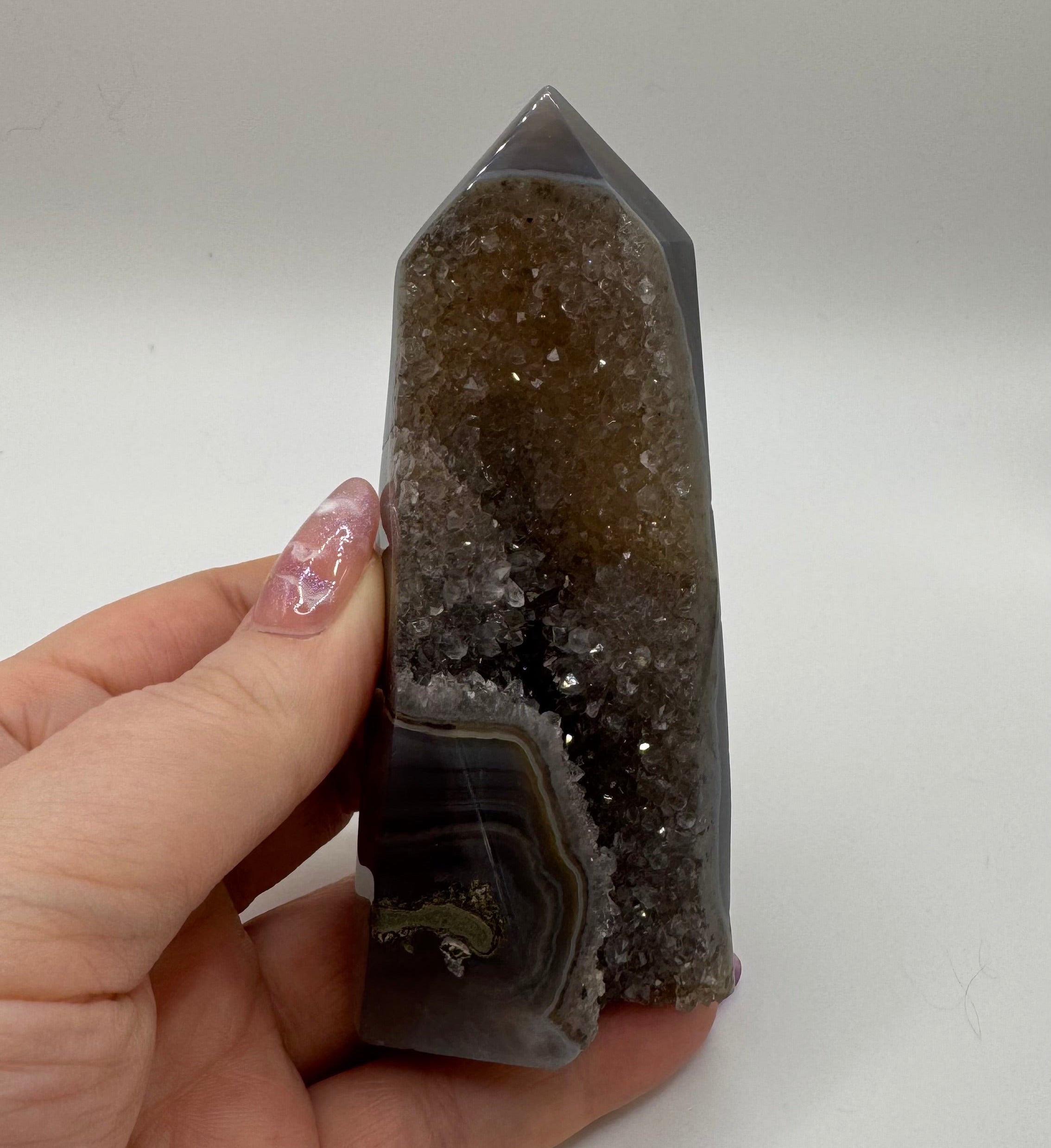Misfit Druzy Agate Towers