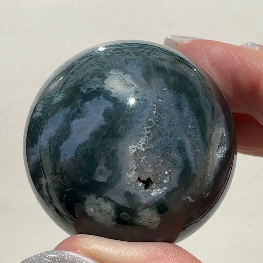 Moss Agate Sphere | A