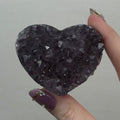 Purple Amethyst Heart | HB