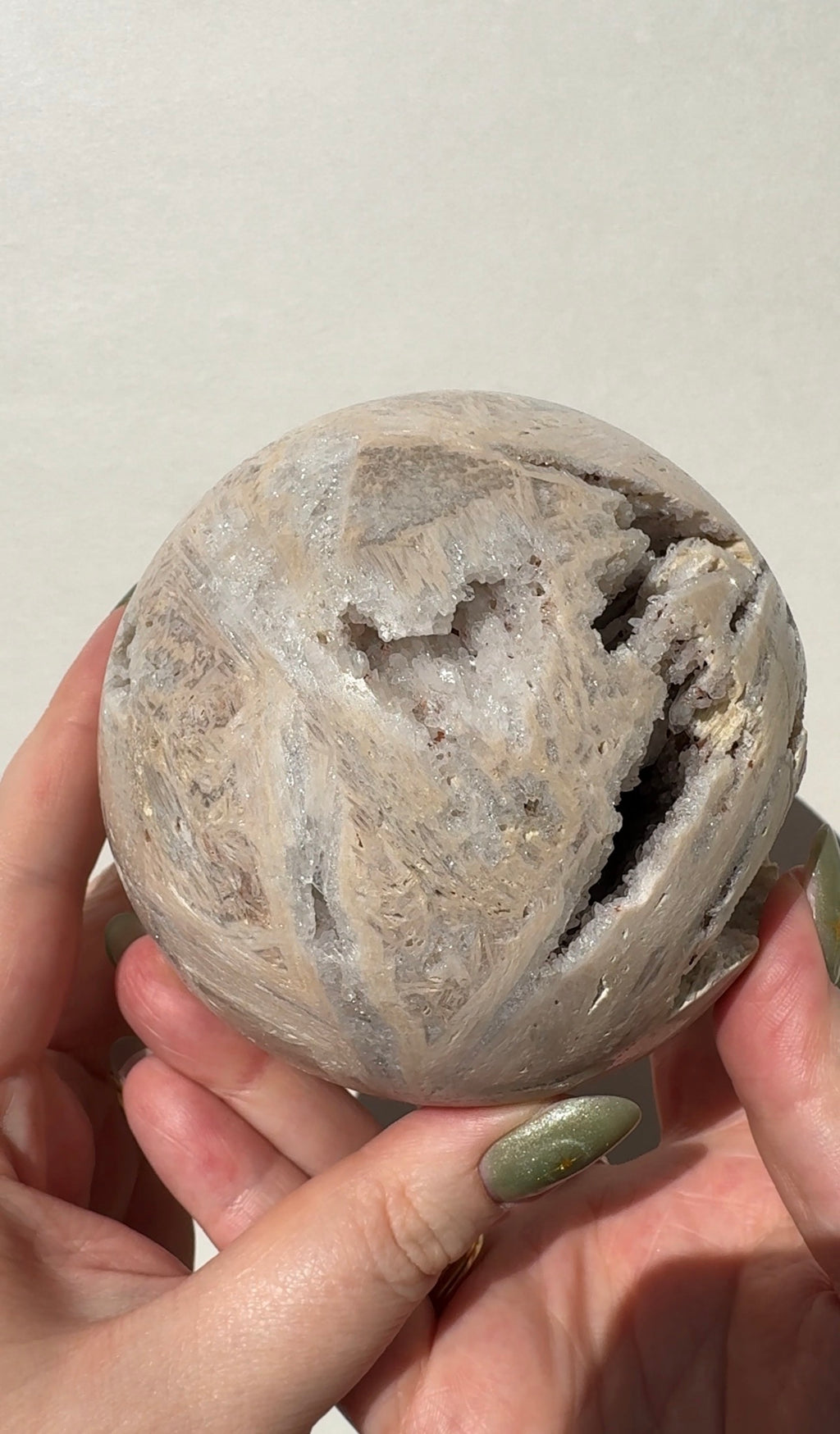 XL Druzy Pink Amethyst Sphere