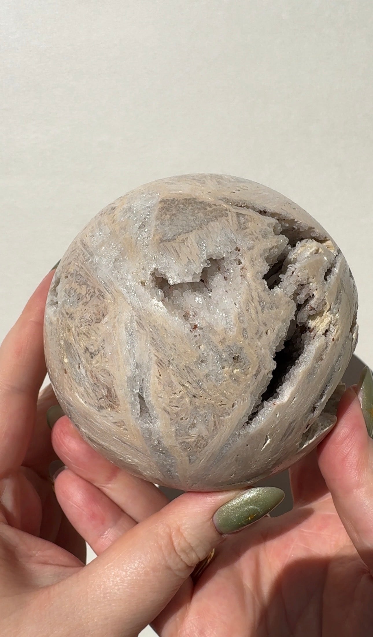 XL Druzy Pink Amethyst Sphere