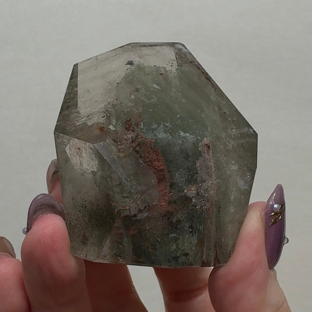 Lodolite Quartz Gusher