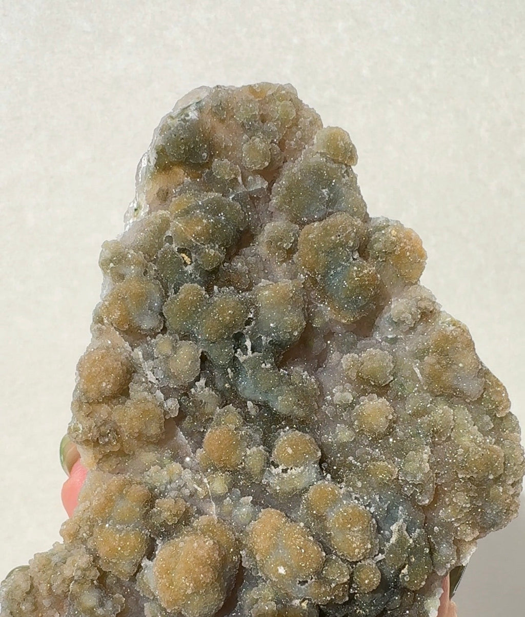 Sugar Amethyst on stand