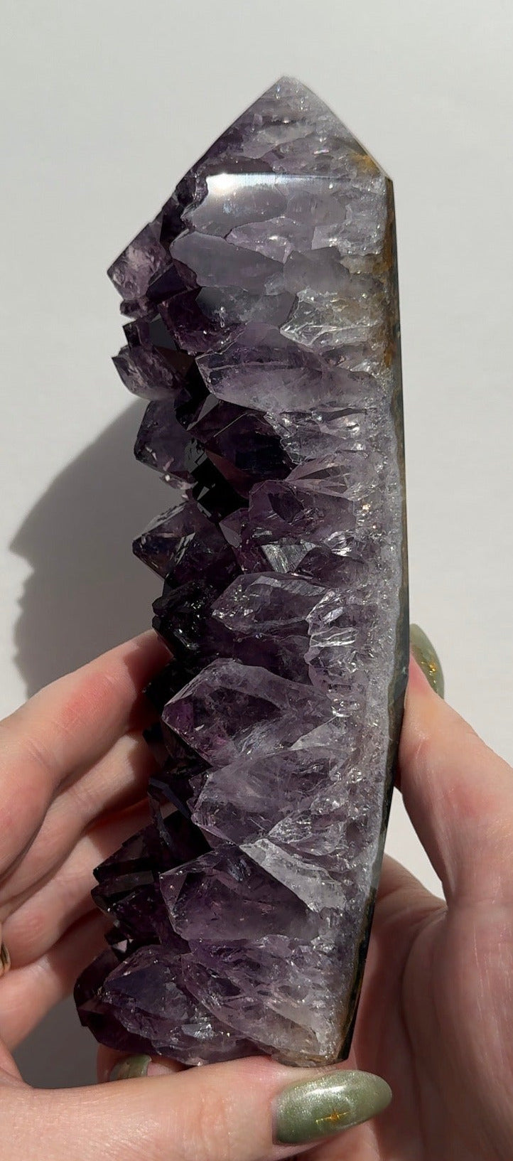 High Quality Purple Amethyst Tower