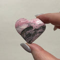 Peruvian Rhodonite Heart | L